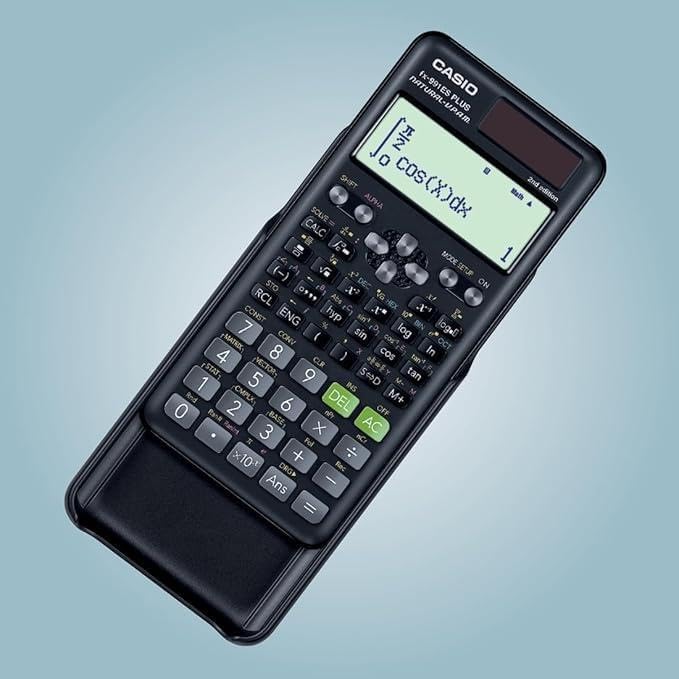 Casio fx-991ES Plus 2 Scientific Calculator with 417 Functions and Display, Natural