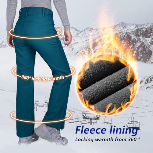 33,000ft Women's Snow Pants Ski Insulated Snowboard Winter Waterproof Warm