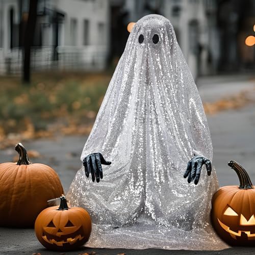 Disco Ghost Costume Adult Halloween