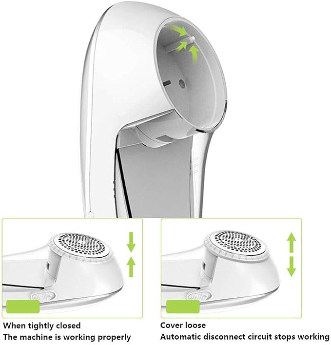 Lint Remover, Rechargeable Fabric Shaver, Stainless Steel Blades Defuzzer Pill Fuzz for Clothes, Furniture