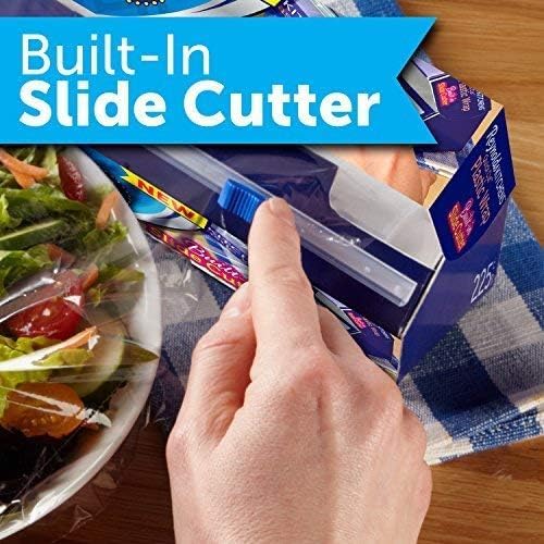 Reynolds Kitchens Quick Cut Plastic Wrap, 225 Square Feet (Pack of 8)