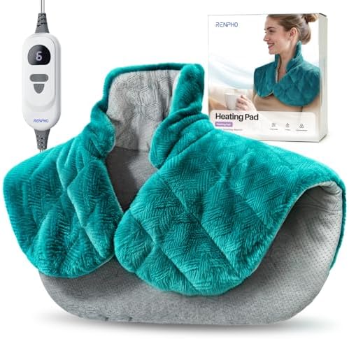 RENPHO Graphene-Infused Heating Pad for Neck Shoulders Back, Christmas Gift