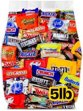 Halloween Chocolate Candy Variety Pack - 5lb Bulk Chocolate Candy Individually Wrapped - Bulk Halloween Candy for Trick or Treat, Pinata Stuffers, Party Favors, Office Snacks & Candy Bowls - 5 Pounds