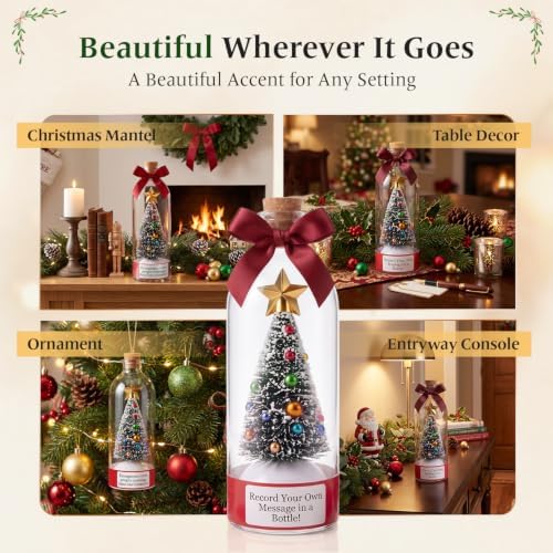 Recordable Christmas Tree in a Bottle