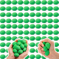 Skylety 100 Pcs Brain Balls Bulk Halloween Funny Toy, Green, Mini