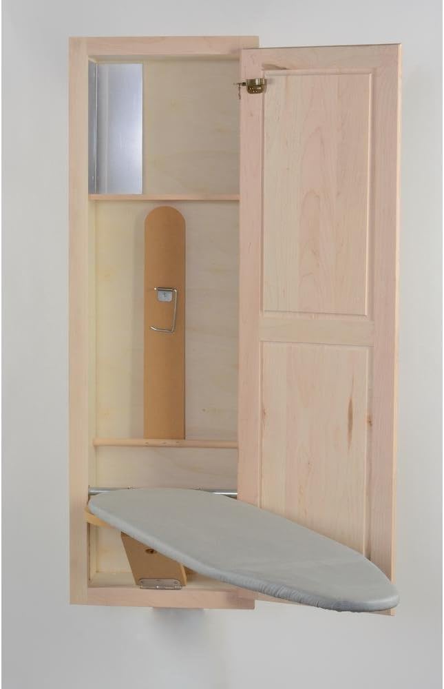 Hideaway Ironing Board Premium Maple with Shaker Door
