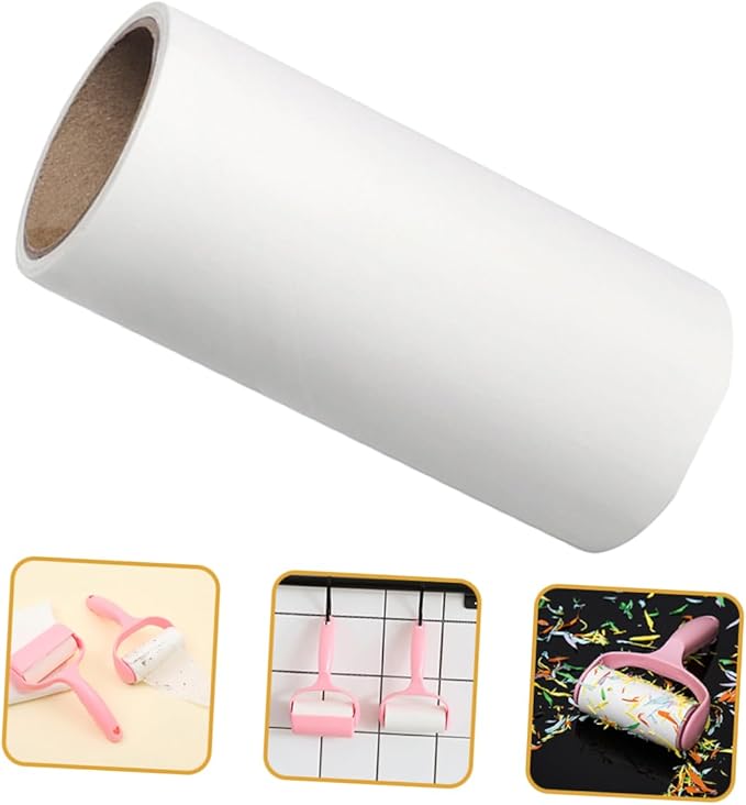 16pcs Refillable Lint Roller Set for Pet Hair Removal Extra Sticky for Clothes and Furniture Convenient Lint Remover for Home and Travel