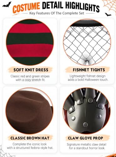Serial Killer Costume for Women, Scary Halloween Costumes for Women Adult
