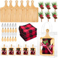 6 Set Christmas Cutting Board Gift Bulk Wooden Cheese Charcuterie Board