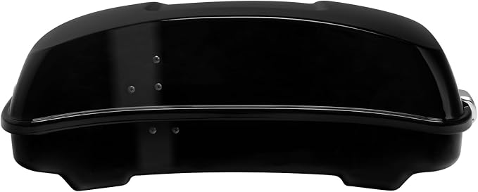 TCMT 5.5" Razor Motorcycle Trunk Box W/Latch Key Fits For Harley 2014-2025 Touring CVO Road King Road Glide Street Glide Electra Glide Pack
