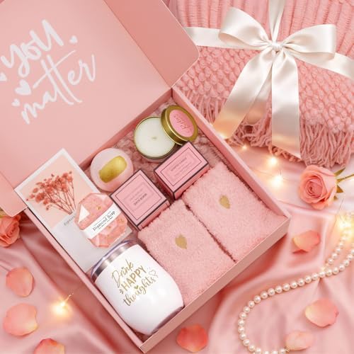 Birthday Get Well Soon Self Care Package Spa Gifts Basket for Women