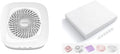 MelodySusie Low Noise Nail Dust Collector & 200 Sheets Nail Dust Collector Filter Paper