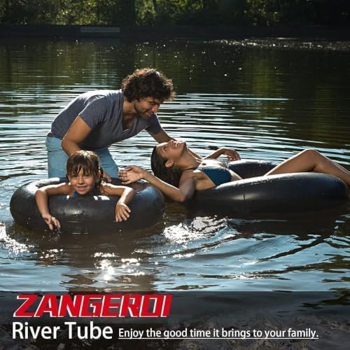 River Tube for Floating Heavy Duty Rubber Snow Tube | River Tube, Sledding Float | Pool Closing Inner Tube | Truck Inner Tubes