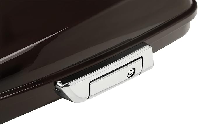5.5" Razor Motorcycle Trunk W/Latch Key Fit For Harley 2014-2025 Touring CVO Road King Street Glide Electra Glide Ultra Limited Pack Black Forest & Wineberry