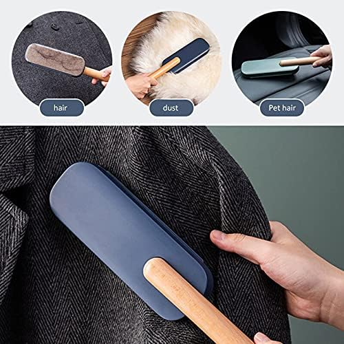 1 Pcs Electrostatic Dust Removal Brush Stick Hair Household Lint Rollers Clothing(Green)