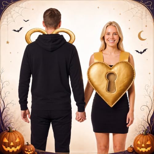 HooLing 2 Pcs Halloween Couple Costume