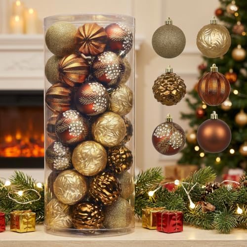 Valery Madelyn 35ct Christmas Tree Decorations Ball Ornaments 2.76 Inches