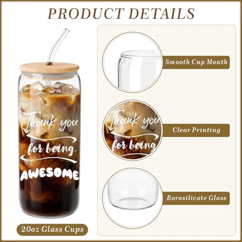 12 Set Employee Appreciation Gifts, Inspirational Thank You Gifts for Staff
