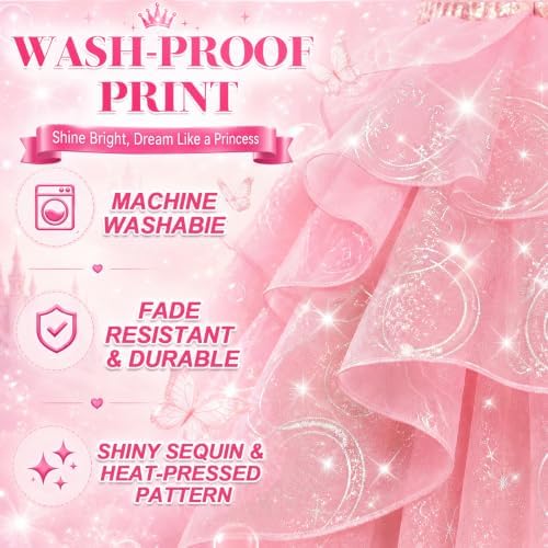 Good Witch Costume Princess Costume for Girls Pink Dress