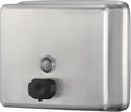 Stardrix Stainless Steel Extra Large 1400ml/47oz Capacity Industrial Grade Soap Dispenser, Commercial Wall Mount Bathroom Hand Soap Dispenser with Corrosion Proof Lining and Anti-Leak Pump