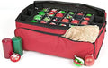 Christmas Ornament Storage Box, 72 (3") Ornaments Plus Extra Side Pockets