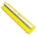Libman Commercial 956 Roller Mop Refill, Synthetic, 12" Wide Sponge, Yellow and Red (Pack of 6)