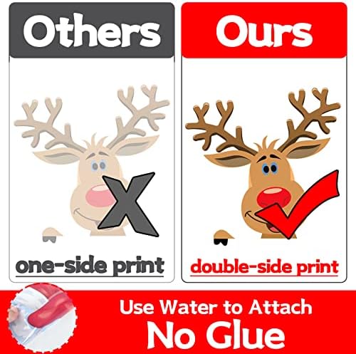 Christmas Window Clings Christmas Decorations Window Stickers Decals Xmas