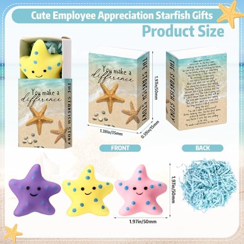 36 Sets You Make a Difference Gifts Starfish Appreciation Party Favors