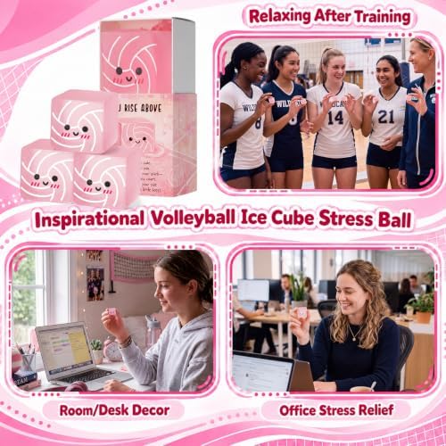 24 Sets Volleyball Gifts Cool Volleyball Party Favors with Support Boxes