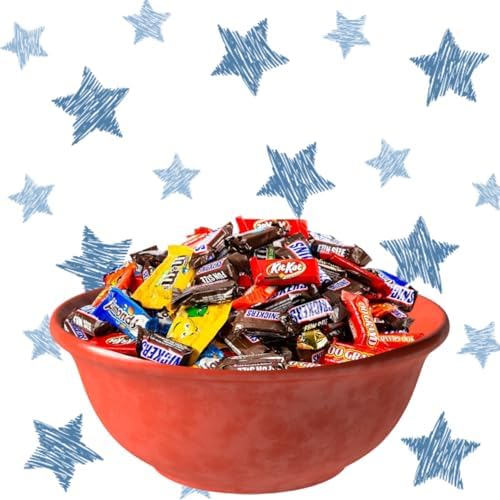 Bomber 8 lb Halloween Candy Bulk Box - Fun Size Candies Individually Wrapped Treats & Snacks, Bulk Candy Mix for Trick-or-Treat, Gifts for Adults & Kids (Assorted)
