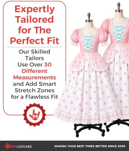 Morph Pastel Shepherdess Women Costume, Halloween Costume for Women