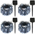SyouHome Solar String Lights Outdoor, 4 Pack 400 LED Solar Christmas Lights