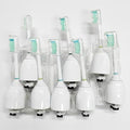 Electric Toothbrush Brush Heads Compatible with Philip Sonic Essence HX5610 HX5611 HX5810 HX5910 HX5620 HX5621 HX7001 Sonic Elite Brush Heads (8pcs, 1 Count (Pack of 8))