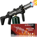 Powerful Propane Torch Gun, Gift for Men Dad, Culinary Blow Kitchen Cooking Torch for Steak Searing, Campfire Charcoal Starter for Blackstone Griddle Accessories (Tank Not included) Black Space Gray