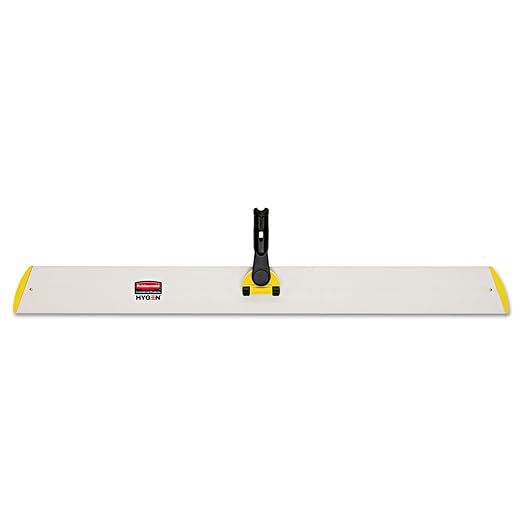 Rubbermaid Commercial Products HYGEN Microfiber Quick-Connect Mop Frame - 36 Inch, Silver, for Janitorial/Professional/Industrial Heavy-Duty Floor Cleaning/Mopping/Dusting, Plastic