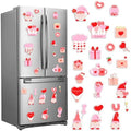 Valentine's Day Magnets for Refrigerator - Romantic Heart & Love Theme Magnetic Decor Set, Fun Kitchen & Office Accessories (Valentine's Day)