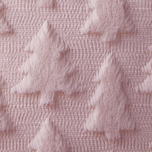 DFXSZ Christmas Tree Pillow Covers 16x16 Set of 2 Christmas Decor Pink