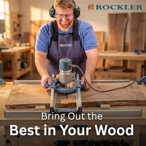 Rockler Benchtop Board Slab Flattening Jig for Precision Woodworking