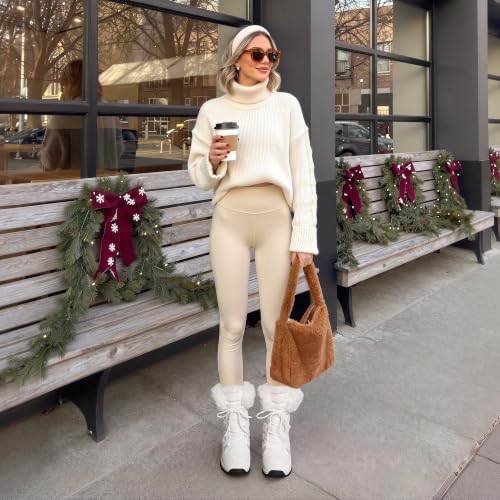 DREAM PAIRS Waterproof Winter Snow Boots Women