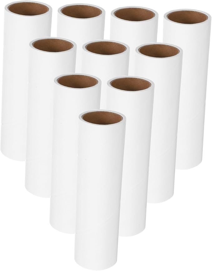 Ipetboom 10rolls Inner Lint Roller Refills Reusable Sticky Tape Roller for Car Seats Furniture and Bedding