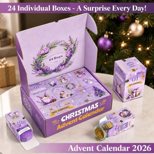 Exun Advent Calendar 2026 Adult Women -24 Days of Christmas Countdown Gifts