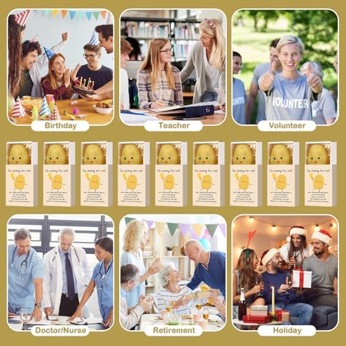 100 Sets Inspirational Gift Appreciation Party Favors with Support Boxes