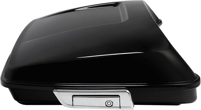 TCMT 5.5" Razor Motorcycle Trunk Box W/Latch Key Fits For Harley 2014-2025 Touring CVO Road King Road Glide Street Glide Electra Glide Pack