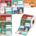 OHOME 500 PCS Christmas Gift Tags - Gift Tags for Christmas Presents | Christmas Gift for Women Mom Men - Christmas Wrapping Paper - Christmas Decorations,2.95 x 1.6 Inch