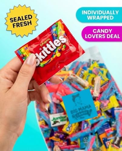Big Mama Candy Pinata Candy Bulk Variety Pack Individually Wrapped 6 lbs
