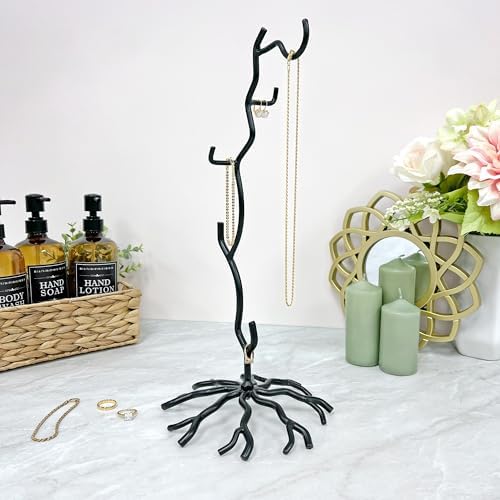 Bard's Wrought Iron Tree Branch Ornament Stand, 15.5" H x 8" W x 8" D
