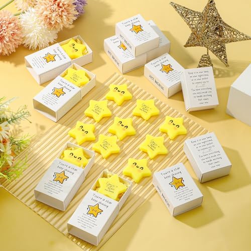 36 Sets Star Party Favors with Boxes Positive Gifts