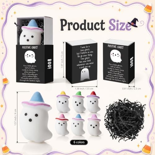 80 Sets Halloween Ghost Gifts Positive Halloween Party Favors