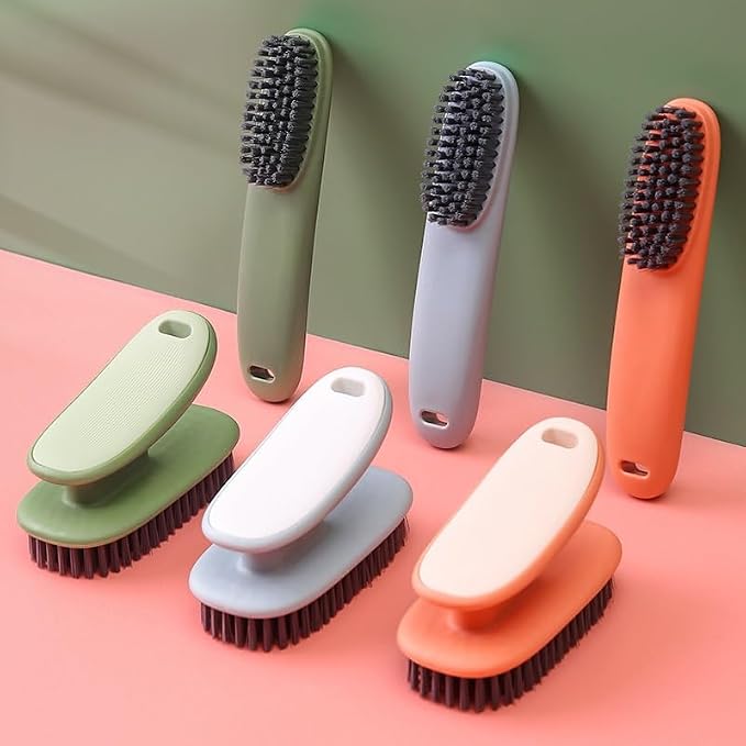 Home Daily Board Brush Shoe Household Washing Laundry Long Handle Soft Hair Multi-Functional
