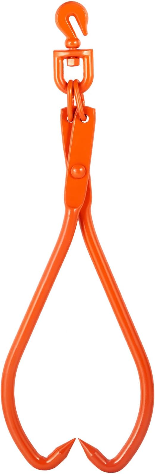VEVOR Heavy Duty Rotating Steel Lumber Skidding Tongs, 32 inch 2 Claw Log Lifting Tongs, 1543 lbs/700 kg Loading Capacity